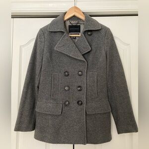 Vintage Banana Republic wool peacoat, size S
